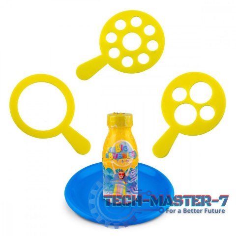 Zestaw Big Płyn 250 ml, podstawka i 3 obręcze Zestaw Big Płyn 250 ml, podstawka i 3 obręcze