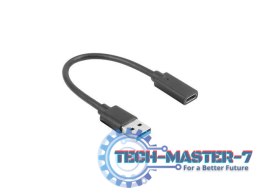 Adapter USB TYPE-C(F) AM 3.1 15 cm