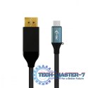 Adapter kablowy USB-C do Display Port 4K/60Hz 200cm