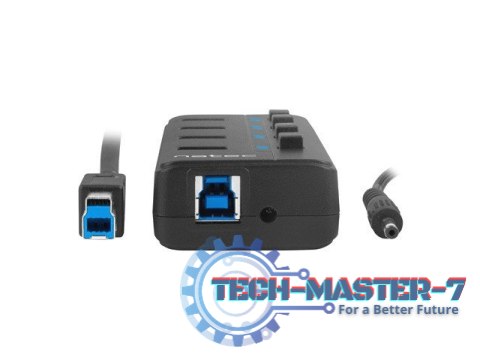 Hub USB 4 porty Mantis 2 USB 3.0 z włącznikiem + zasilacz Hub USB 4 porty Mantis 2 USB 3.0 z włącznikiem + zasilacz