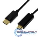 Kabel DisplayPort 1.2 do HDMI 1.4 1m Czarny