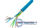 Kabel UTP Kat.5E CU 305 m drut FLUKE LCU5-12CU-0305-B niebieski