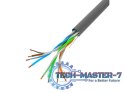 Kabel UTP Kat.5E CU 305 m drut szary