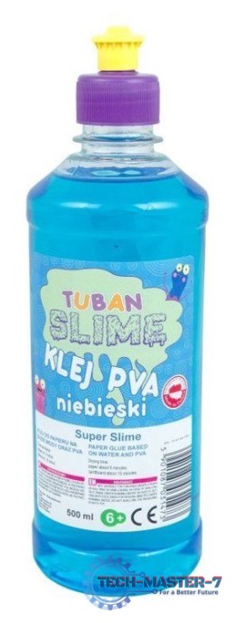 Klej do papieru PVA 500 ml niebieski
