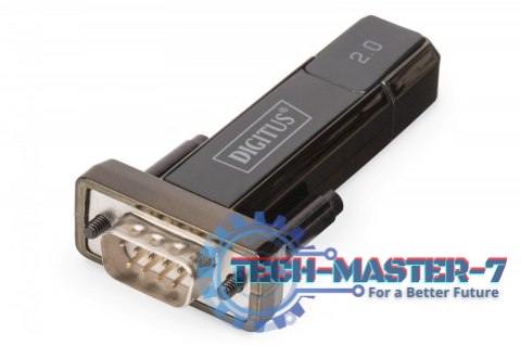 Konwerter/Adapter USB 2.0 do RS232 (DB9) z kablem USB A M/Ż długość 80cm Konwerter/Adapter USB 2.0 do RS232 (DB9) z kablem USB A M/Ż długość 80cm