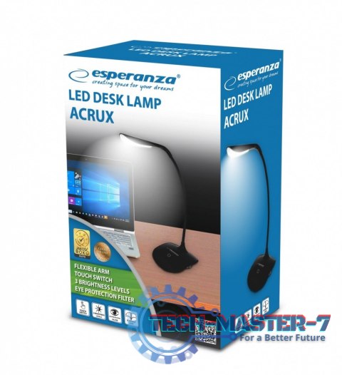 Lampka led biurkowa Acrux czarna Lampka led biurkowa Acrux czarna