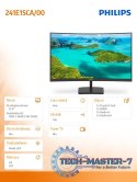 Monitor 241E1SCA 23.6 cali VA Curved HDMI Głośniki