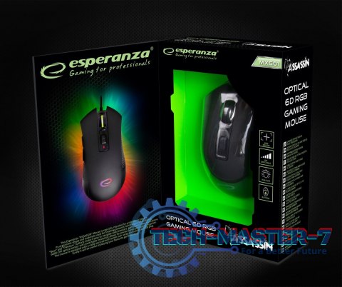 Mysz przewodowa dla graczy 6d opt. usb mx601 assassin Mysz przewodowa dla graczy 6d opt. usb mx601 assassin
