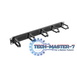 Organizer kabli do szaf 19cali 1U Typ B AK-1203-B czarny