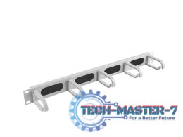 Organizer kabli do szaf 19cali 1U Typ B szary AK-1203-S