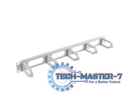 Organizer kabli do szaf 19cali 1U Typ B szary AK-1205-S