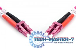 Patch cord światłowodowy FO LC-LC MM 50/125 OM4 duplex LSOH 10m