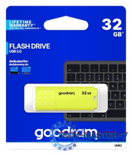Pendrive UME2 32GB USB 2.0 Żółty