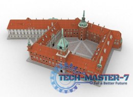 Puzzle 3D Zamek Królewski w Warszawie