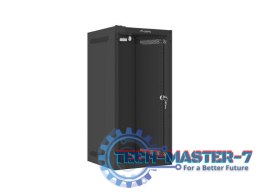Szafa wisząca 10'' 12U 280x310 czarna FLAT PACK
