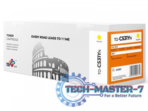 Toner do OKI C531 TO-C531YN Żółty 100% nowy Toner do OKI C531 TO-C531YN Żółty 100% nowy