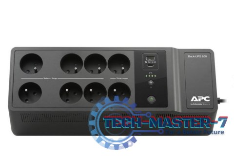 Zasilacz BE850G2-CP Back UPS 850VA/520W 6+2xFR, Ładowarka USB A+C Zasilacz BE850G2-CP Back UPS 850VA/520W 6+2xFR, Ładowarka USB A+C