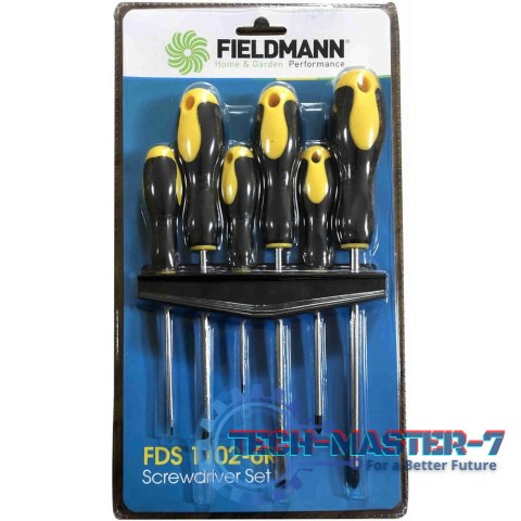 Zestaw 6 wkrętaków śrubokrętów FDS 1102-6R Zestaw 6 wkrętaków śrubokrętów FDS 1102-6R