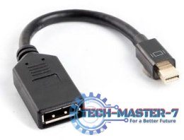 Adapter LANBERG AD-0003-BK Mini DisplayPort - DisplayPort