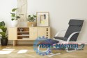Fotel fiński bujany z podnóżkiem finka leżanka do salonu ModernHome ModernHome