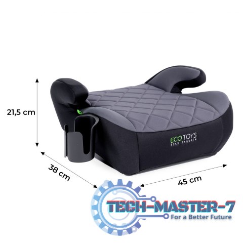 Podkładka samochodowa siedzisko dla dzieci i-SIZE uchwyt na napoje wzrost 125-150 cm ECOTOYS ECOTOYS Podkładka samochodowa siedzisko dla dzieci i-SIZE uchwyt na napoje wzrost 125-150 cm ECOTOYS ECOTOYS