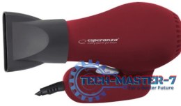 Suszarka do włosów ESPERANZA EBH003R (750W /Czerwony )