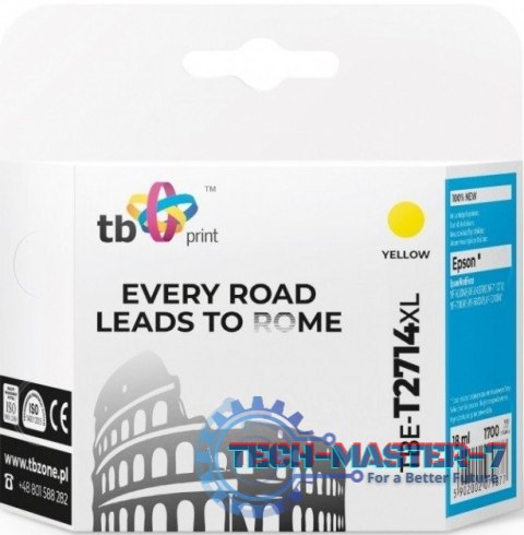 Tusz TB PRINT TBE-T2714XL C13T27144012 Tusz TB PRINT TBE-T2714XL C13T27144012