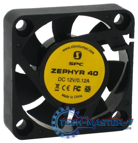 Wentylator do obudów SILENTIUM PC Zephyr 40 SPC010 Wentylator do obudów SILENTIUM PC Zephyr 40 SPC010