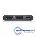 Adapter USB C to HDMI/DP with Power