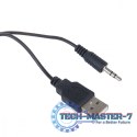 Głośniki komputerowe 6W USB AC835 Czarne