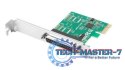 Karta PCI EXPRESS LPT (DB25) X1 LANBERG + ŚLEDŹ LOW PROFILE