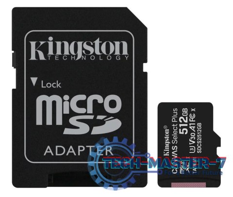 Karta pamięci microSD 512GB Canvas Select Plus 100/85MB/s Karta pamięci microSD 512GB Canvas Select Plus 100/85MB/s