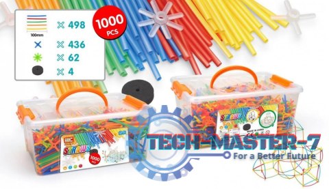 Klocki Małych Geniuszy - Małe słomki Klocki Małych Geniuszy - Małe słomki