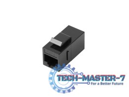 Łącznik keystone gniazdo RJ45->RJ45 UTP KAT6 złączka sieciowa