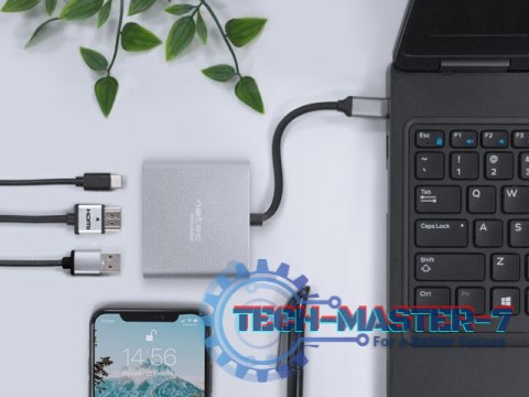 Multi Port Fowler mini USB-C PD, USB 3.0, HDMI 4K Multi Port Fowler mini USB-C PD, USB 3.0, HDMI 4K