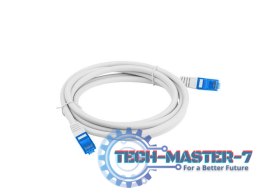 Patchcord kat.6a S/FTP CCA 0.5m szary