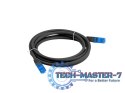 Patchcord kat.6a S/FTP CCA 3.0m Czarny