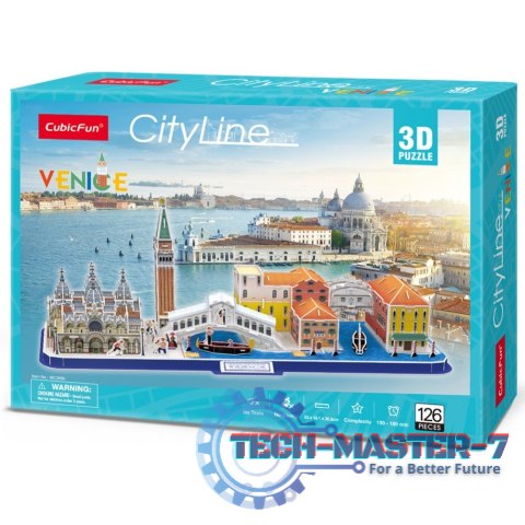 Puzzle 3D City Line Wenecja Puzzle 3D City Line Wenecja