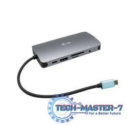 Stacja dokująca USB-C Metal Nano HDMI, VGA, LAN, Power Delivery 100W