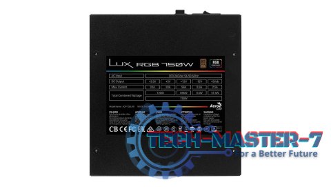 Zasilacz LUX RGB 750W 80+Bronze N.MODULAR ATX E Zasilacz LUX RGB 750W 80+Bronze N.MODULAR ATX E