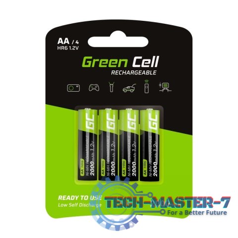 Akumulatorki Paluszki 4x AA HR6 2000 mAh Akumulatorki Paluszki 4x AA HR6 2000 mAh