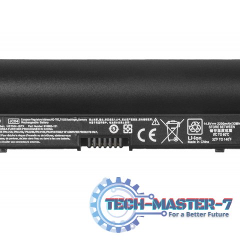 Bateria do HP 240 G6 JC04 14,8V 2,2Ah Bateria do HP 240 G6 JC04 14,8V 2,2Ah