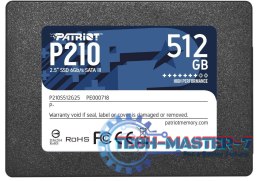 Dysk SSD 512GB P210 520/430 MB/s SATA III 2.5
