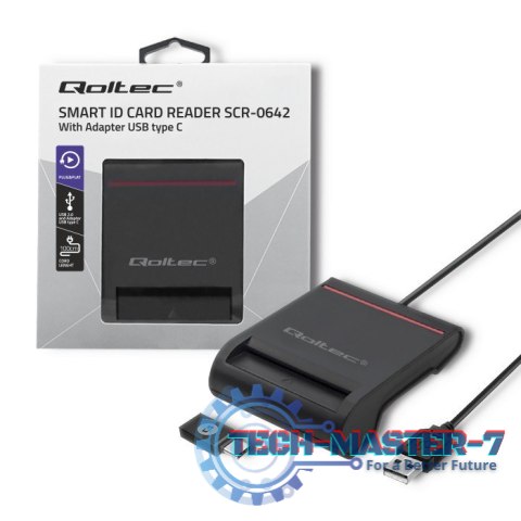 Inteligentny czytnik chipowych kart ID | USB2.0 | Plug&play Inteligentny czytnik chipowych kart ID | USB2.0 | Plug&play