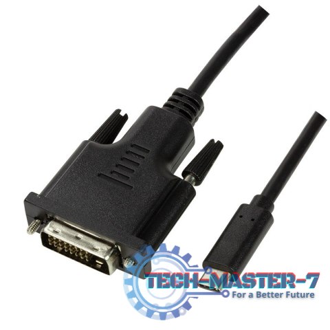 Kabel USB-C do DVI dł. 3m Kabel USB-C do DVI dł. 3m