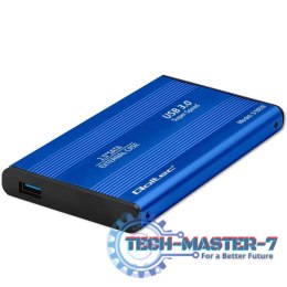Obudowa na dysk HDD/SSD 2.5 cala SATA3 | USB 3.0 | Niebieska