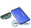 Obudowa zewnętrzna 2.5 USB 3.0 Niebieska