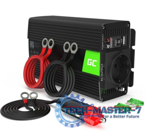 Przetwornica 12V/230V 500W/1000W Czysty sinus Przetwornica 12V/230V 500W/1000W Czysty sinus
