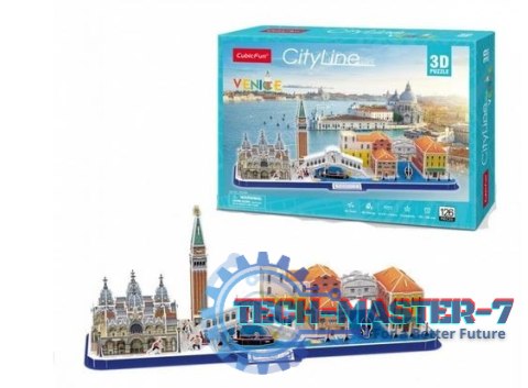 Puzzle 3D City Line Wenecja Puzzle 3D City Line Wenecja