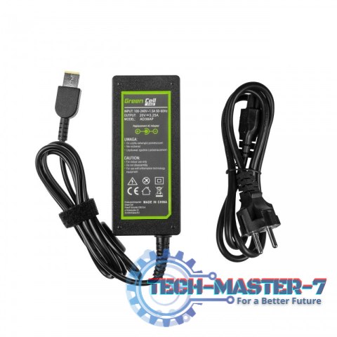 Zasilacz PRO 20V 3.25A 65W Slim Tip do Lenovo B50 Zasilacz PRO 20V 3.25A 65W Slim Tip do Lenovo B50